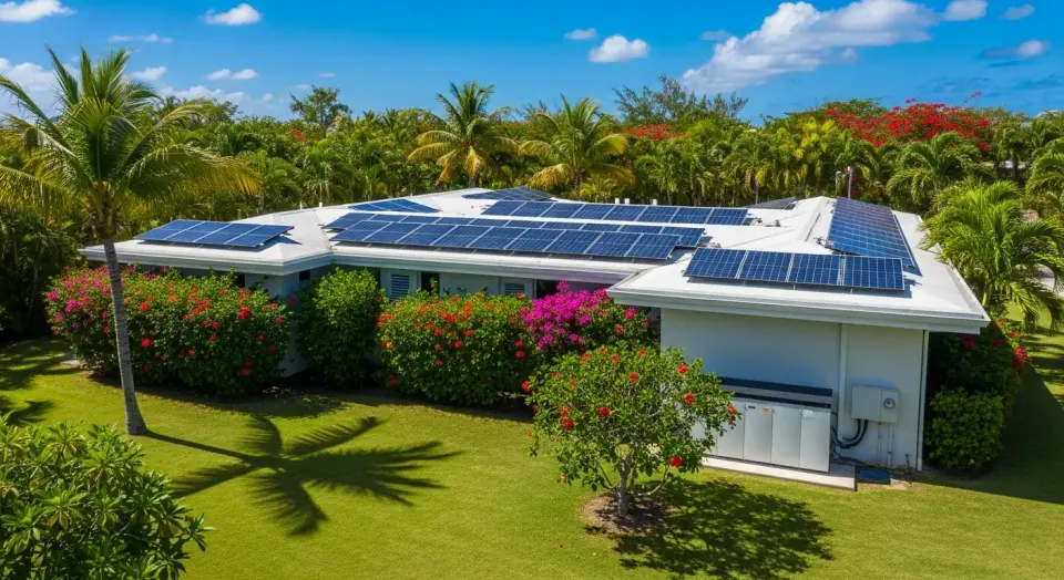 Batterie solaire en ZNI : stockez votre énergie produite