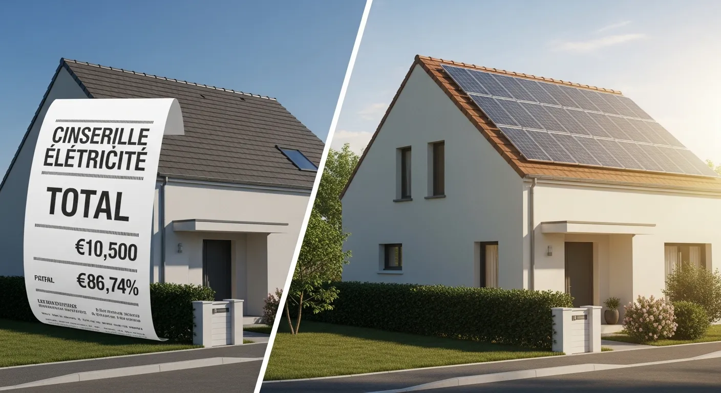 Facture électricité : avec ou sans panneaux solaires